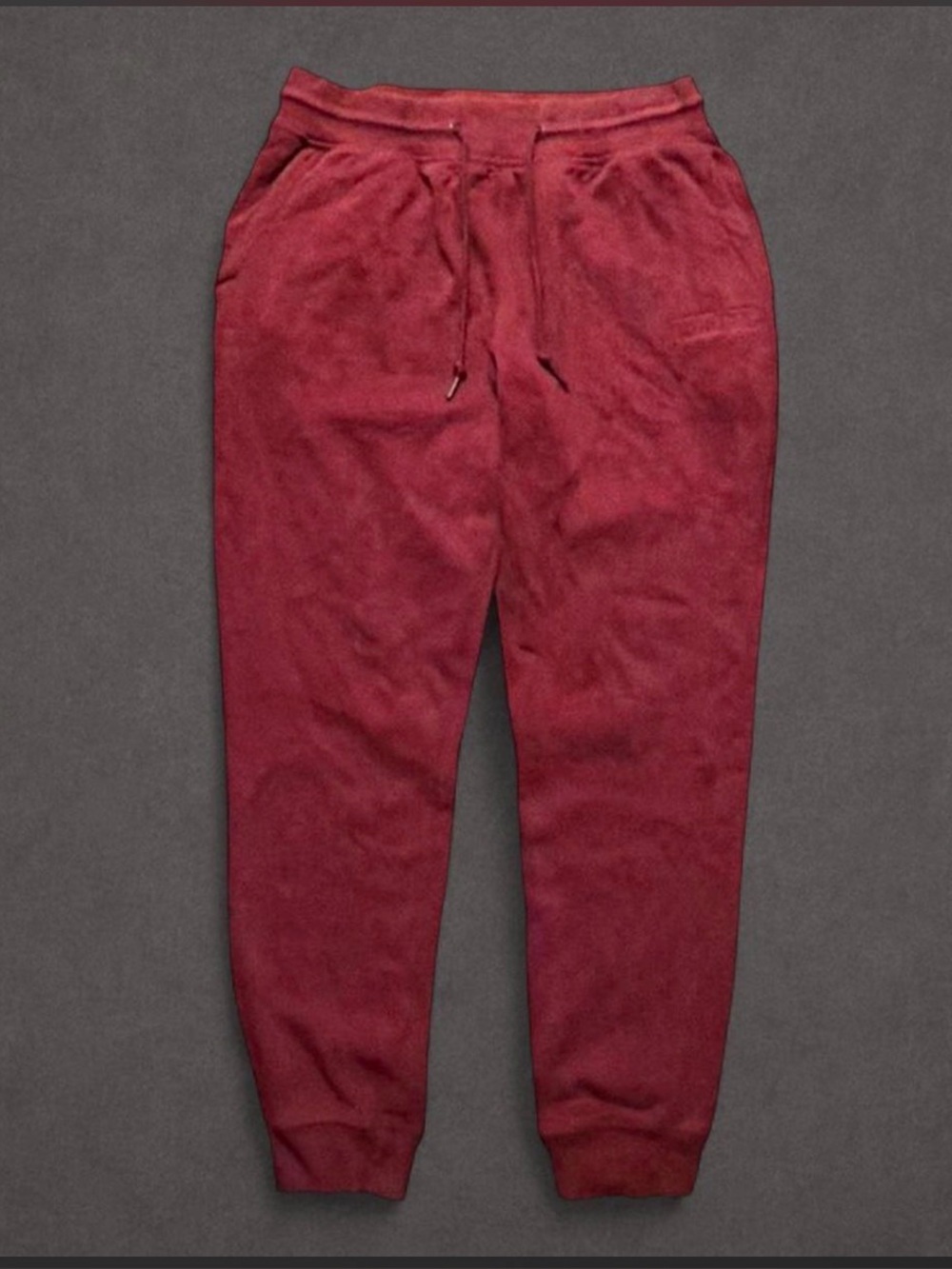 Hurley Maroon Burgundy Joggers Sweatpants Fits Medium